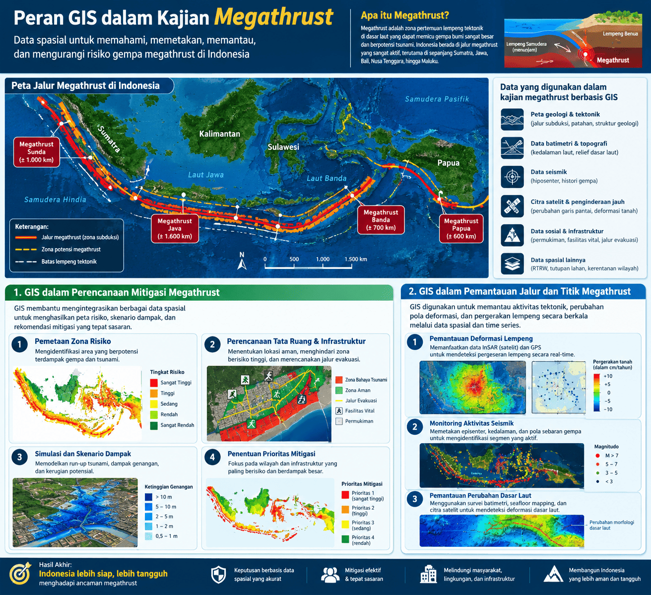 Peran GIS dalam Kajian Megathrust